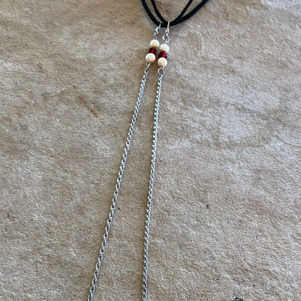 Upcycled Face Mask Lanyard Chain Holder